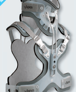 Collare ortopedico cervico toracico in polietilene mod. aspen cto